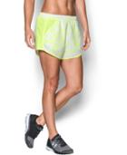 Under Armour Women's Ua Printed Fly-by Shorts