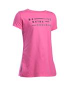 Under Armour Girls' Ua Be Extraordinary Short Sleeve T-shirt