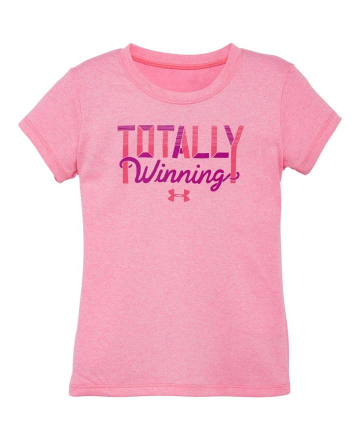 Under Armour Girls' Pre-school Ua Totally Winning T-shirt
