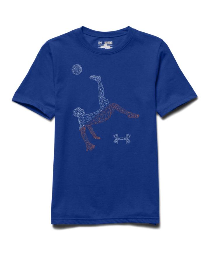 Under Armour Boys' Ua Soccer Geometric Player T-shirt
