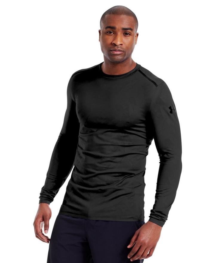 Under Armour Men's Ua Combine Training Shadowcamo Coldgear Crew