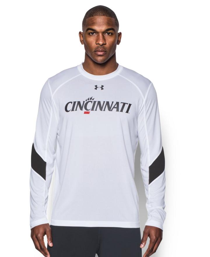 Under Armour Men's Cincinnati Ua Microthread Long Sleeve T-shirt