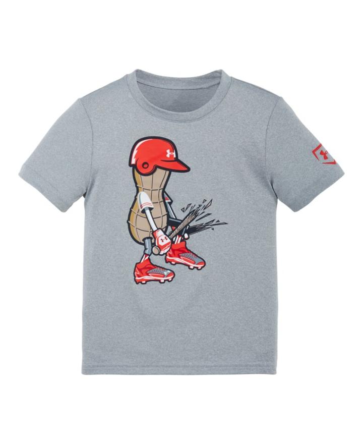 Under Armour Boys' Toddler Ua Baseball Peanut T-shirt