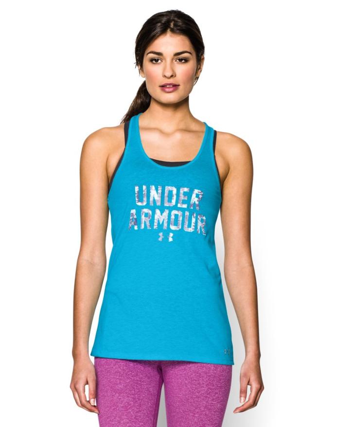 Women's Ua Charged Cotton Tri-blend Under Armour Tank