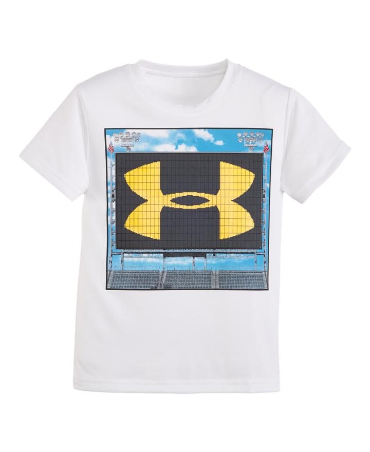 Under Armour Boys' Pre-school Ua Jumbotron Logo T-shirt