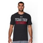 Under Armour Men's Texas Tech Ua Tri-blend T-shirt