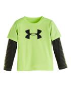 Under Armour Boys' Pre-school Ua Big Logo Long Sleeve