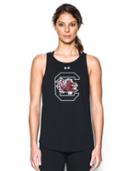 Under Armour Women's South Carolina Charged Cotton Tie Tank