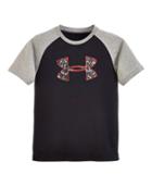 Under Armour Boys' Toddler Ua Micro Camo Raglan T-shirt