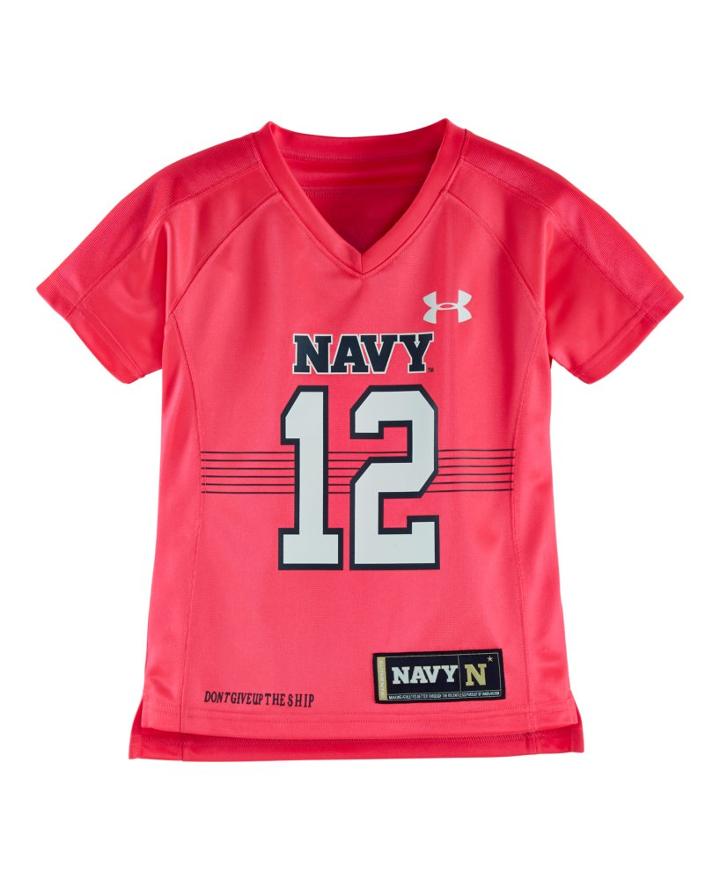 Under Armour Girls' Toddler Navy Replica Jersey