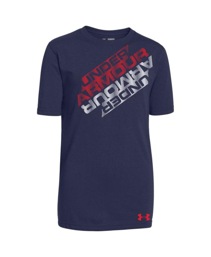 Under Armour Boys' Ua Mirror Wordmark T-shirt