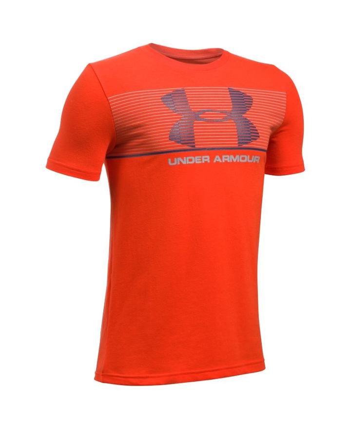 Under Armour Boys' Ua Chest Stripe T-shirt