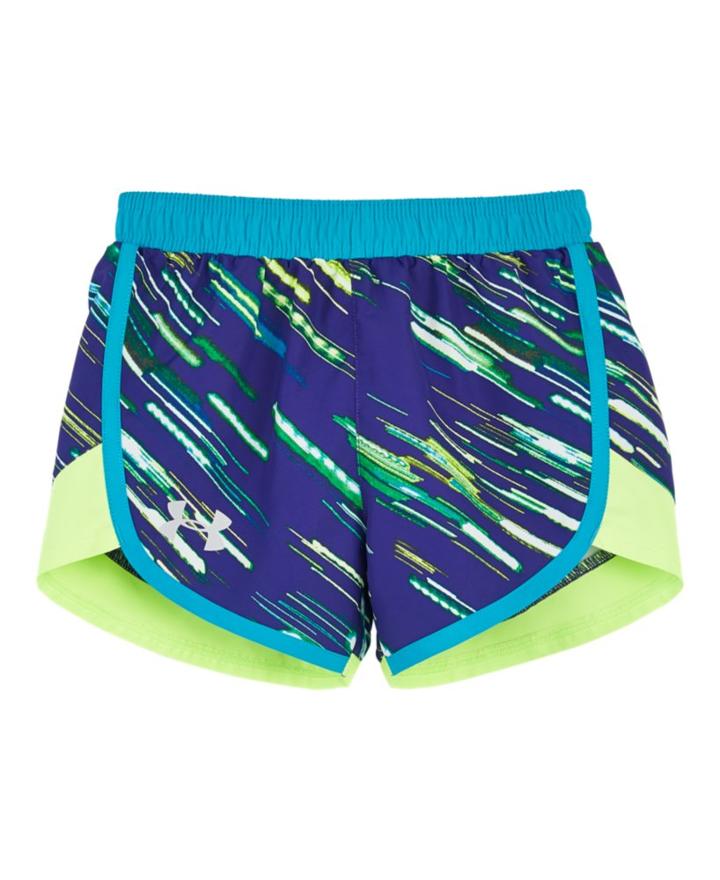 Under Armour Girls' Pre-school Ua Lumos Fast Lane Shorts