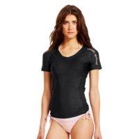 Under Armour Women's Ua Lianne Short Sleeve Rash Guard