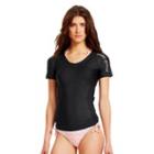 Under Armour Women's Ua Lianne Short Sleeve Rash Guard