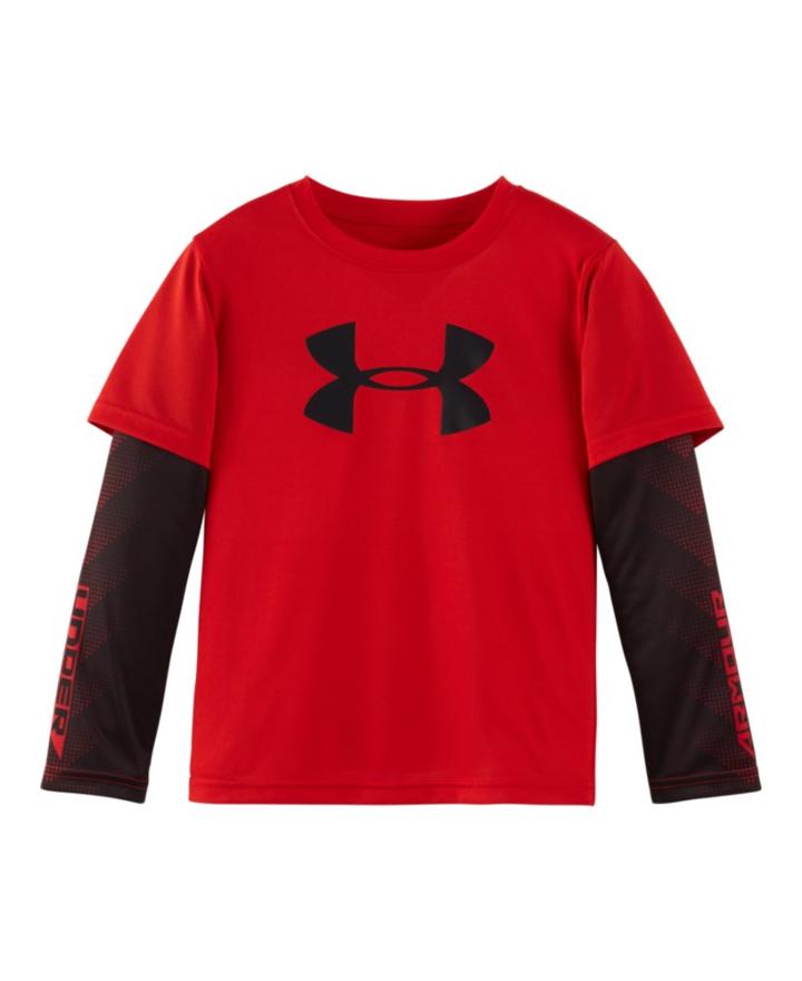 Under Armour Boys' Pre-school Ua Big Logo Slider