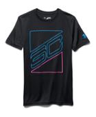 Under Armour Boys' Sc30 Big Block Bday T-shirt