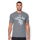 Under Armour Men's Tampa Bay Rays Retro Charged Cotton Tri-blend T-shirt