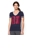 Under Armour Women's Boston Red Sox Ua Shirzee T-shirt