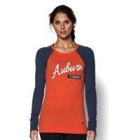 Under Armour Women's Auburn Ua Tri-blend Long Sleeve Crew