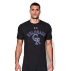 Under Armour Men's Colorado Rockies Retro Charged Cotton Tri-blend T-shirt