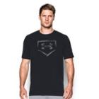 Under Armour Men's Ua Baseball Plate Logo T-shirt