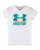 Under Armour Girls' Toddler Ua Head Start V-neck