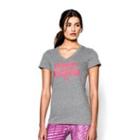 Under Armour Women's Ua Charged Cotton Tri-blend Under Armour T-shirt