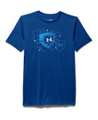 Under Armour Boys' Ua Baseball Plate T-shirt