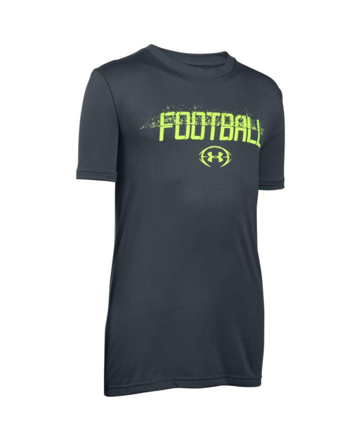 Under Armour Boys' Ua Football Branded T-shirt