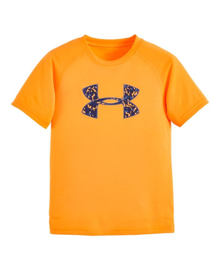 Under Armour Boys' Toddler Ua Big Logo Micro Camo T-shirt