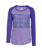 Under Armour Girls' Ua Thanks For The Win Long Sleeve