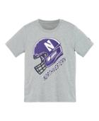 Under Armour Boys' Pre-school Northwestern Helmet T-shirt