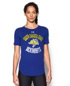 Under Armour Women's South Dakota State Charged Cotton Short Sleeve T-shirt