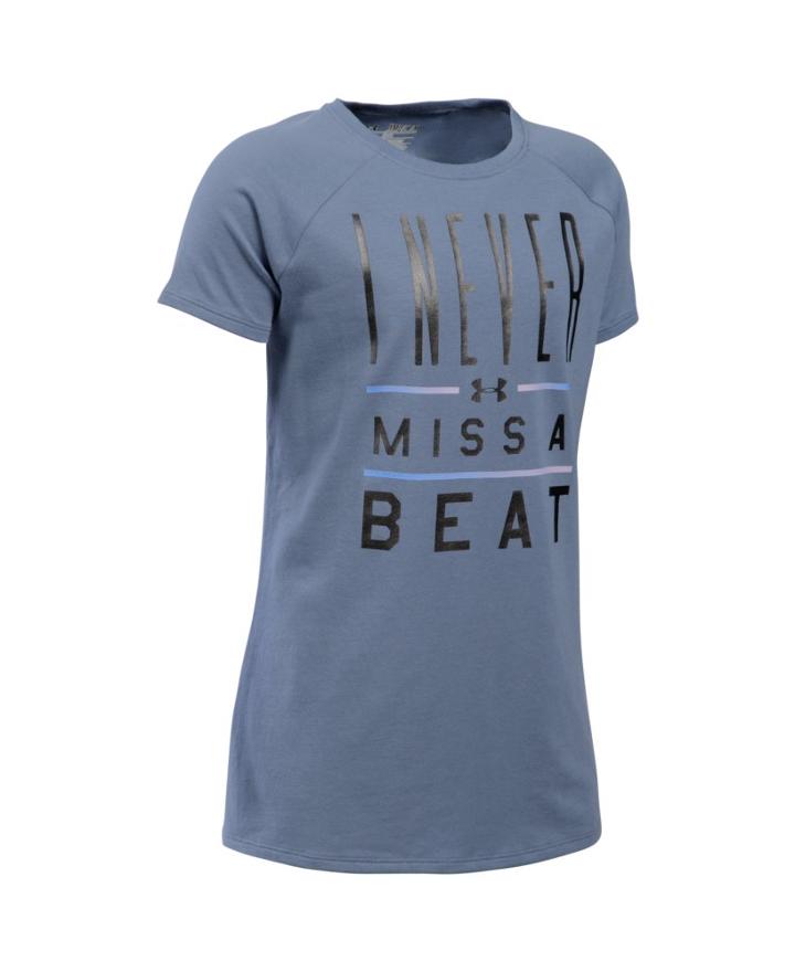 Under Armour Girls' Ua I Never Miss A Beat T-shirt