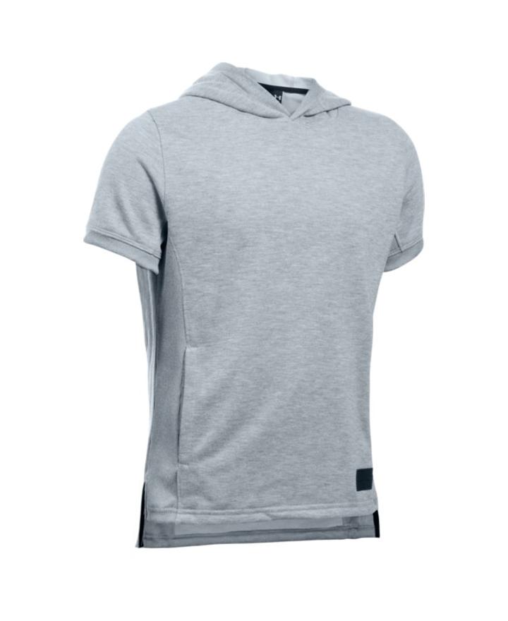 Under Armour Boys' Ua Winners Circle Fleece Hooded Short Sleeve