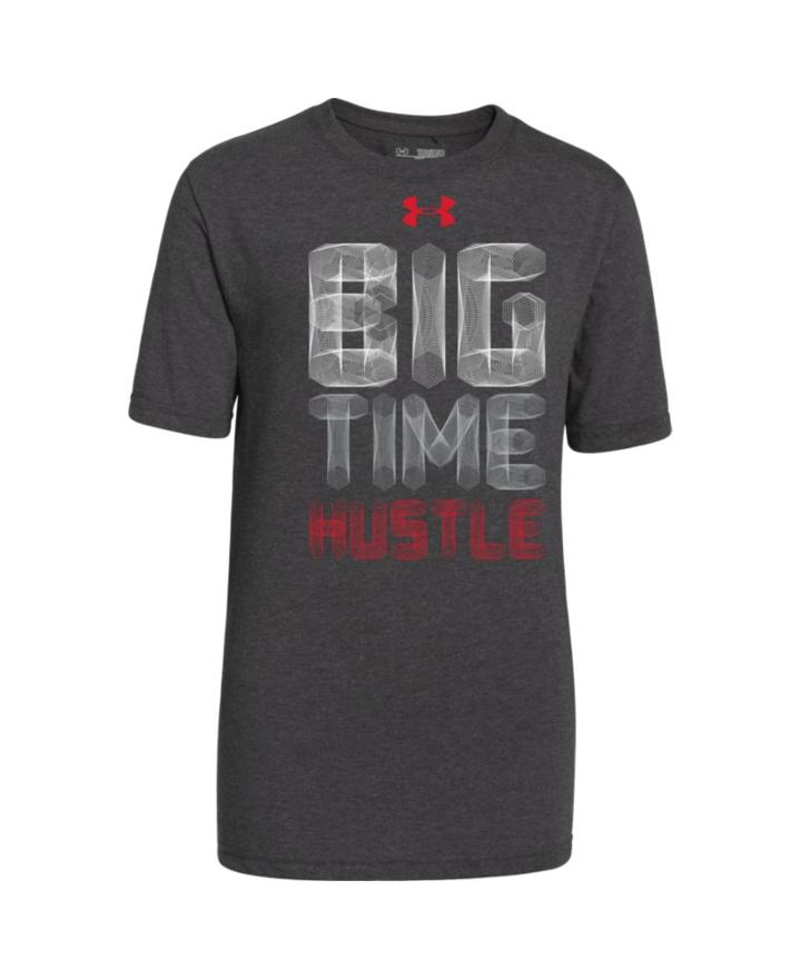 Under Armour Boys' Ua Big Time Hustle T-shirt