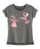 Under Armour Girls' Pre-school Ua Rapid Jumbo Logo T-shirt