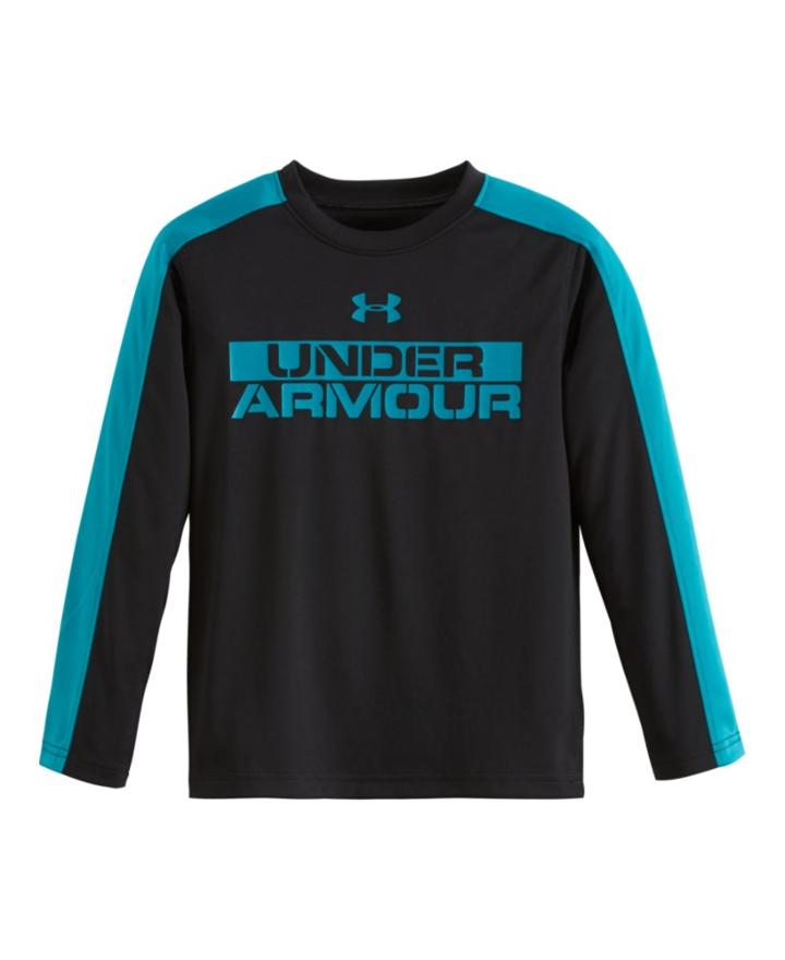 Under Armour Boys' Toddler Ua Stacked Long Sleeve
