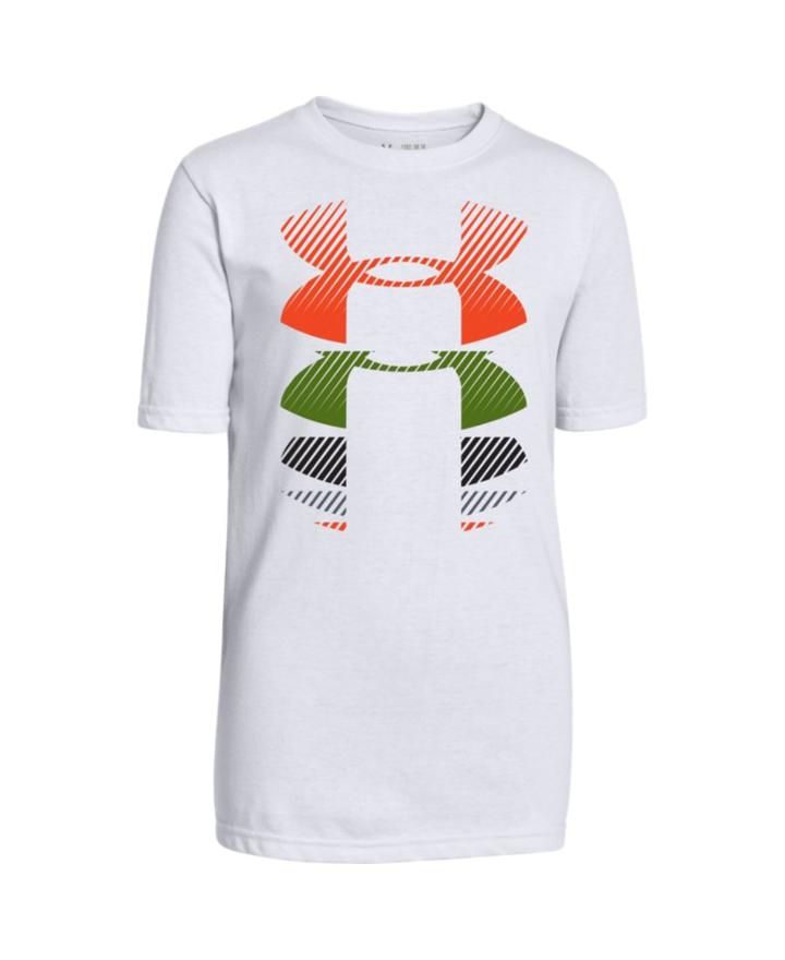 Under Armour Boys' Ua Rising Logo T-shirt