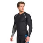 Under Armour Men's Ua Heatgear Armourvent Hydratack Long Sleeve Compression Shirt