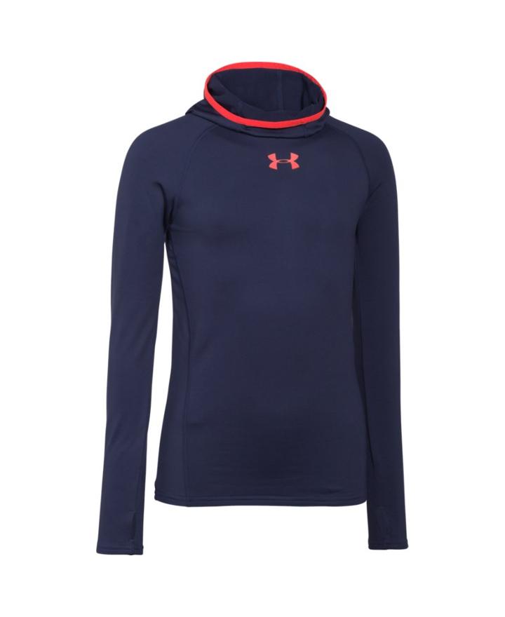 Under Armour Boys' Ua Coldgear Armour Printed Fitted Ninja Hoodie