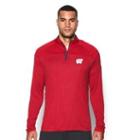 Under Armour Men's Wisconsin Ua Tech Printed  Zip
