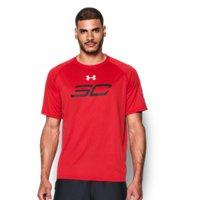 Under Armour Men's Sc30 Davidson Sleeve Logo T-shirt