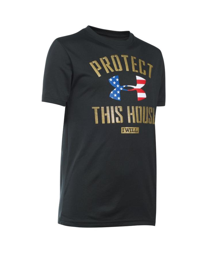 Under Armour Boys' Ua Usa Pth T-shirt