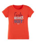 Under Armour Girls' Toddler Ua Girls Never Quit T-shirt