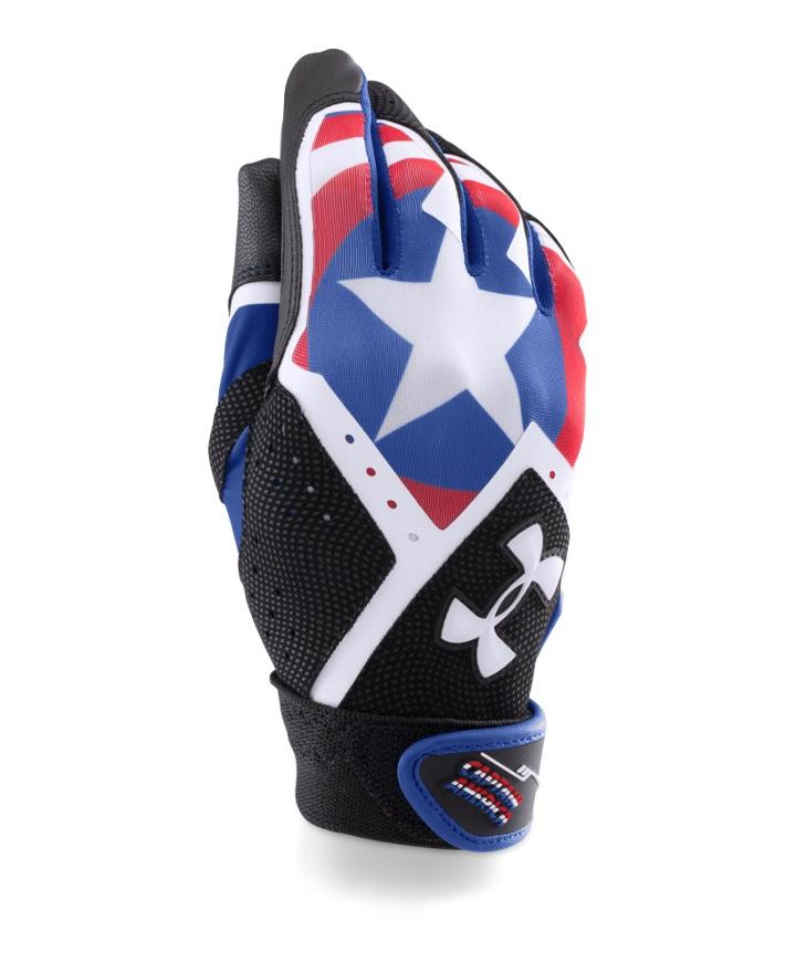 Boys' Under Armour Alter Ego Captain America Clean-up Batting Gloves