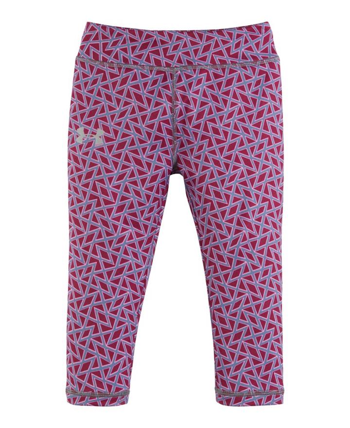Under Armour Girls' Toddler Ua Chain Grid Mini Capris