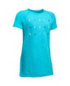 Under Armour Girls' Ua Never Quit Short Sleeve T-shirt