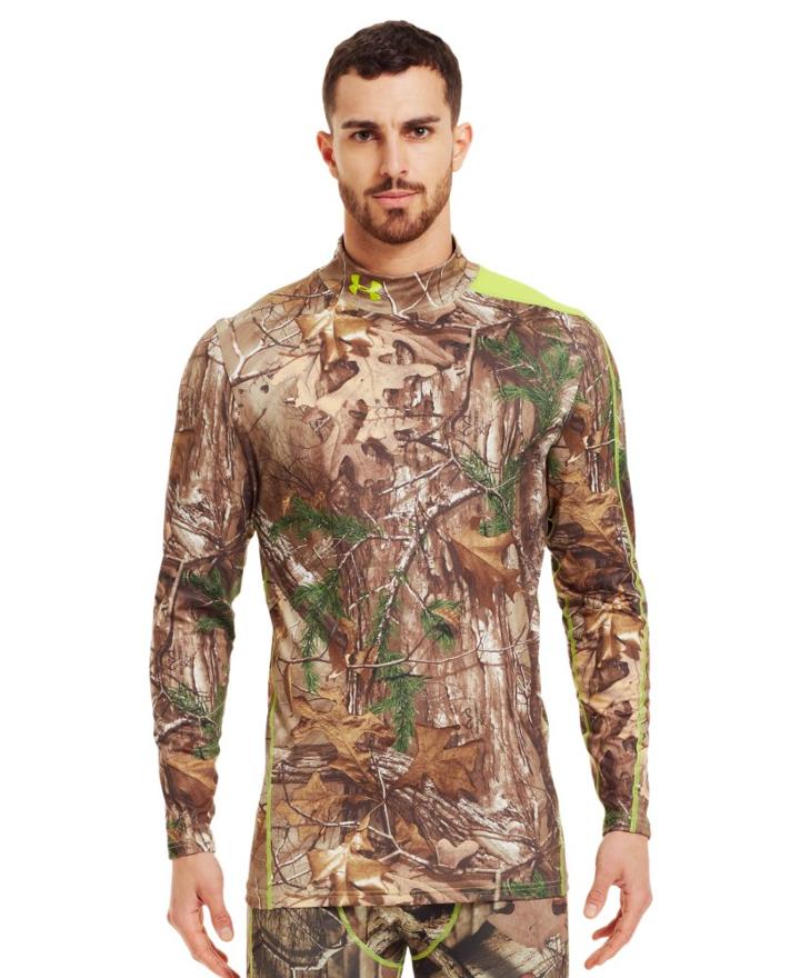 Under Armour Men's Coldgear Evo Scent Control Mock